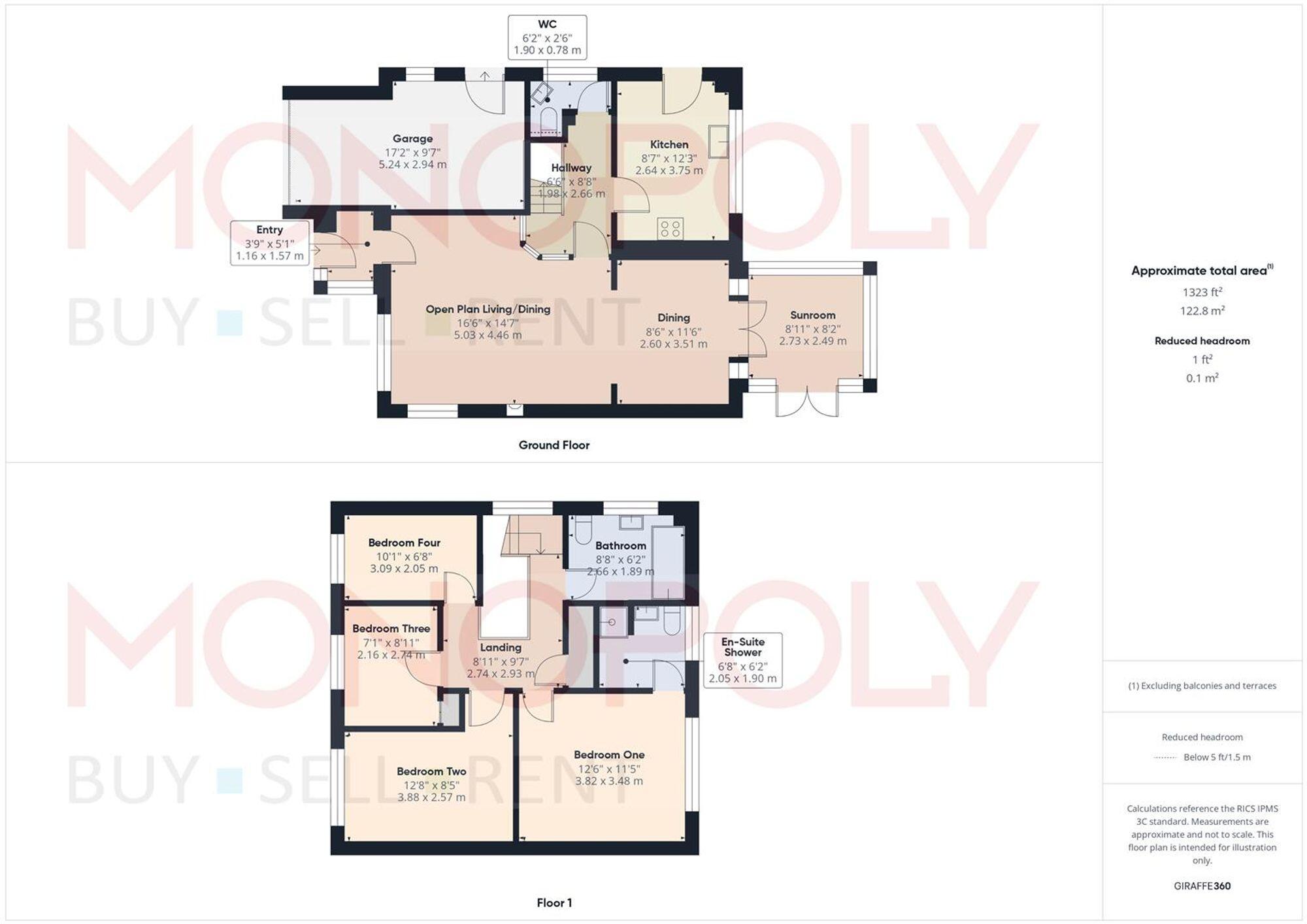 Avondale Grove, Wrexham, LL12 floorplan