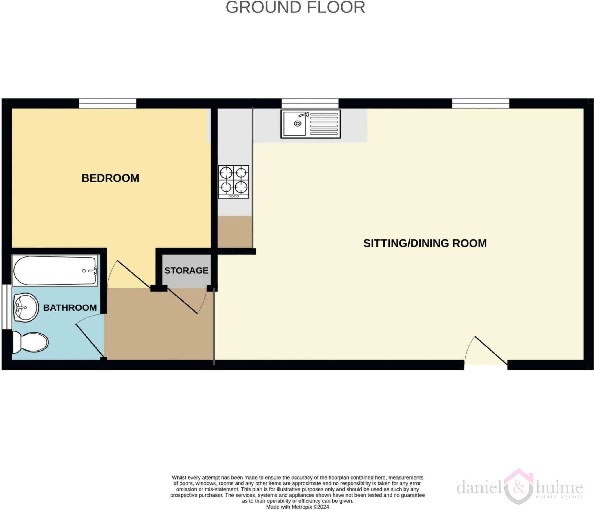 62 Clover Grove, Leek, ST13 7AS floorplan