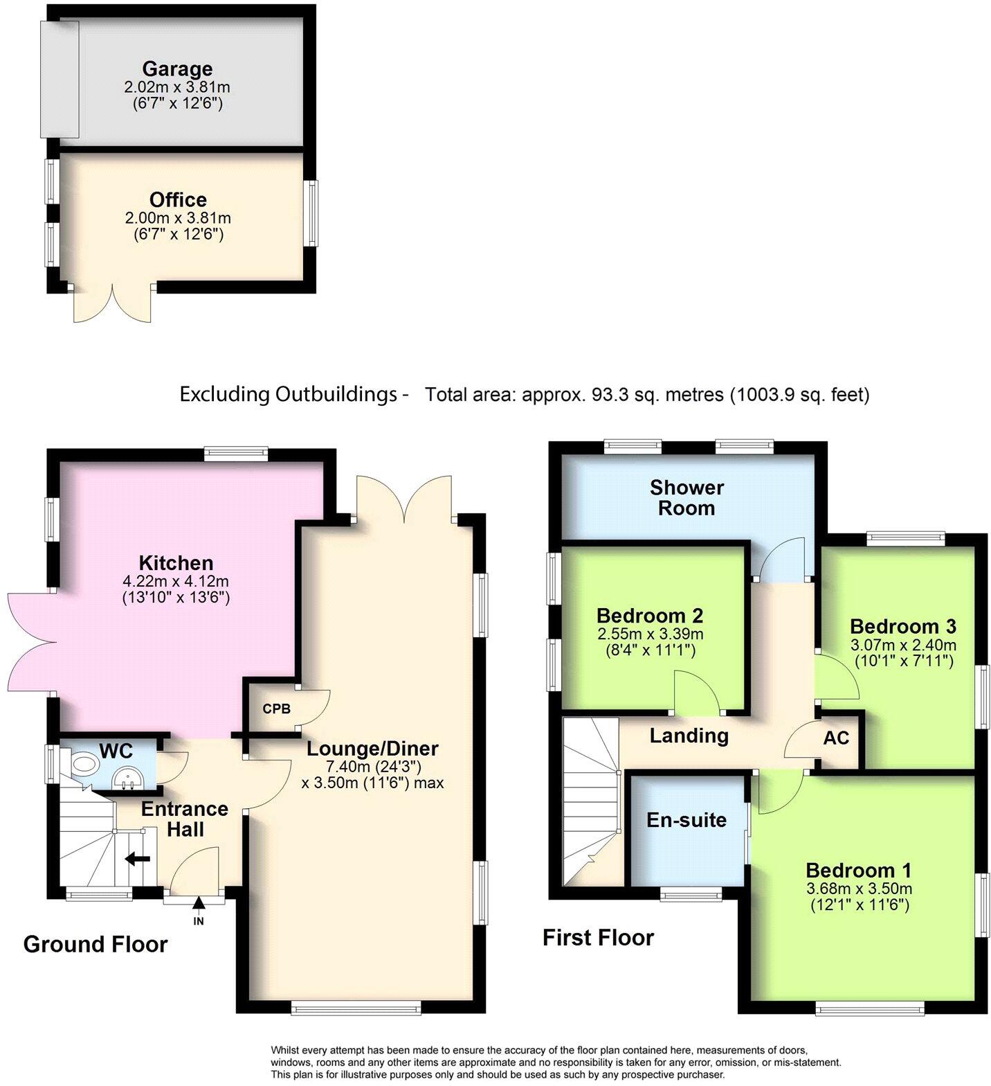 Half Moon Lane, Worthing, West Sussex, BN13 floorplan