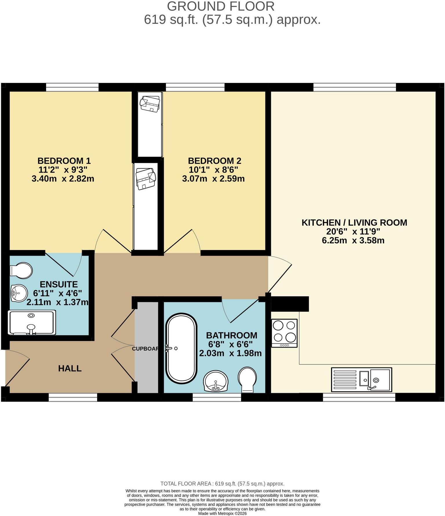 Tay Road, Lubbesthorpe, LE19 floorplan
