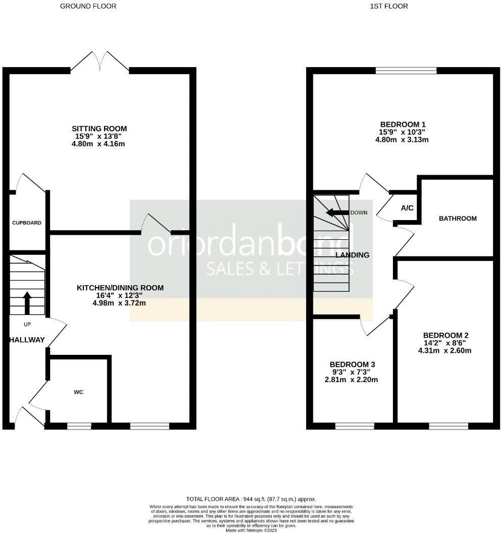 Saxon Lane, Upton, Northampton NN5 floorplan