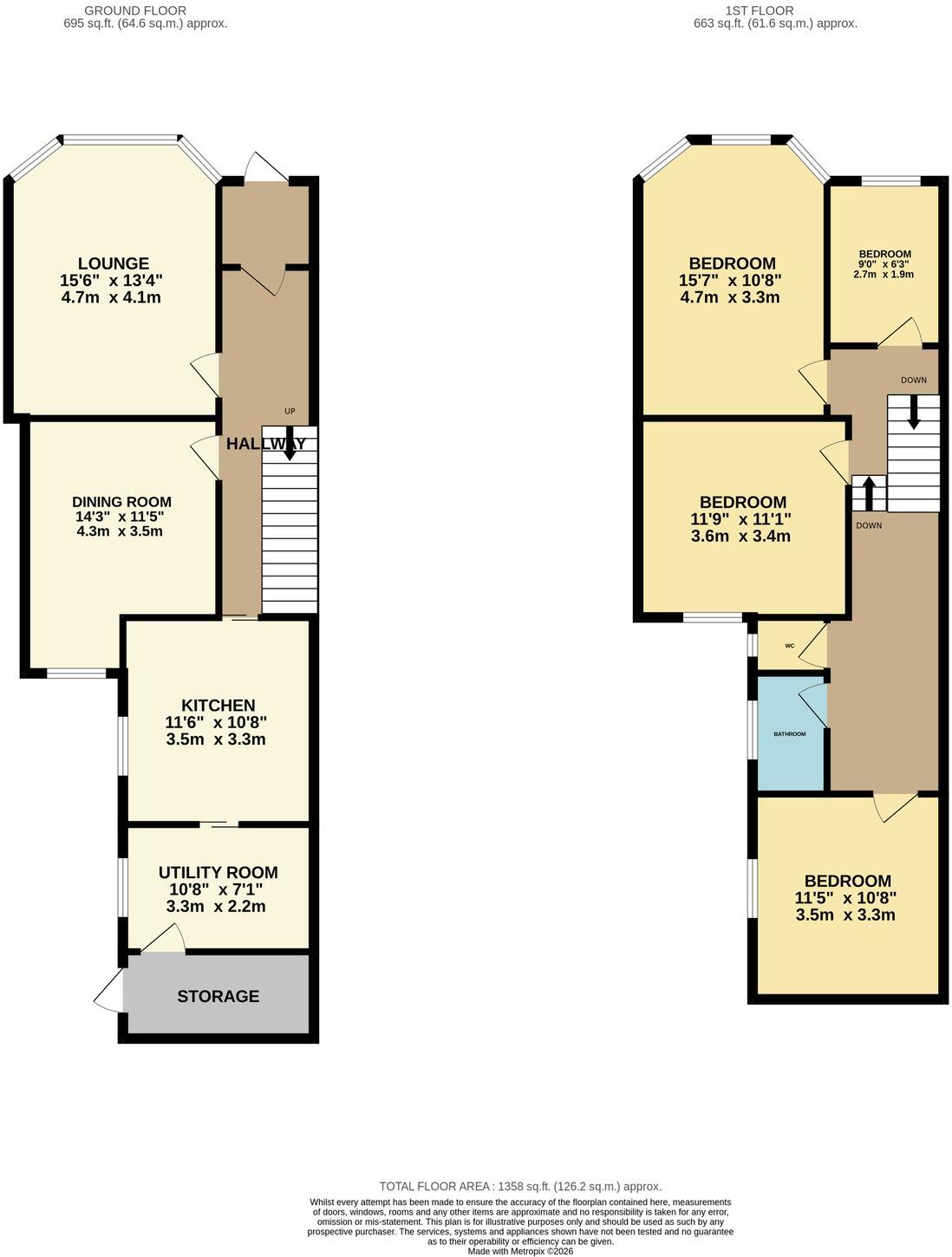 Poplar Road, Douglas, Isle of Man, IM2 floorplan