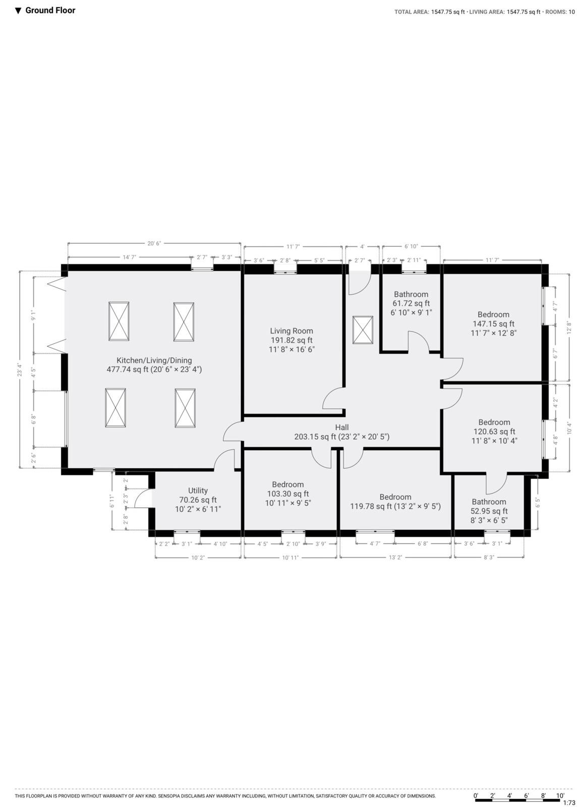 Seven Acres Lane, Thingwall, Wirral, CH61 floorplan