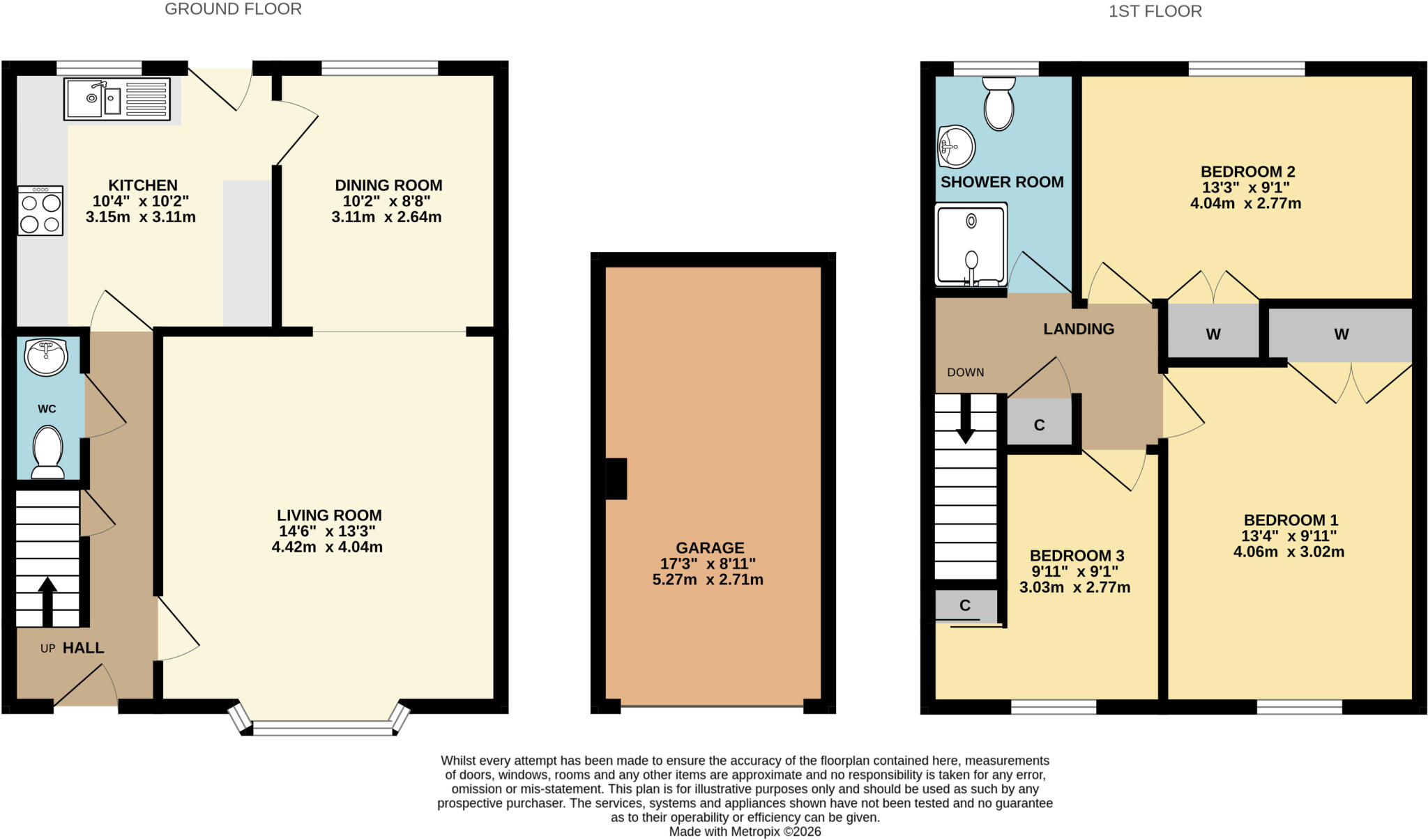 Lower Cross Road, Bickington, Barnstaple, Devon, EX31 floorplan