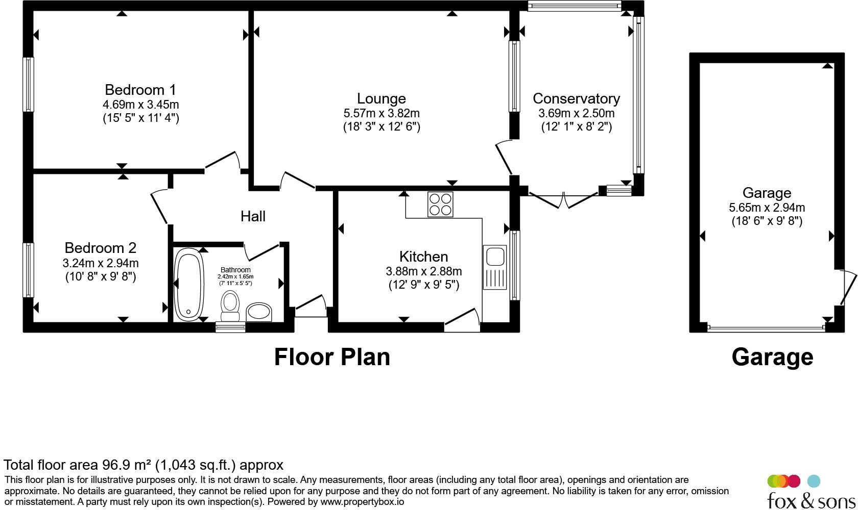 Tolkien Road, Eastbourne floorplan