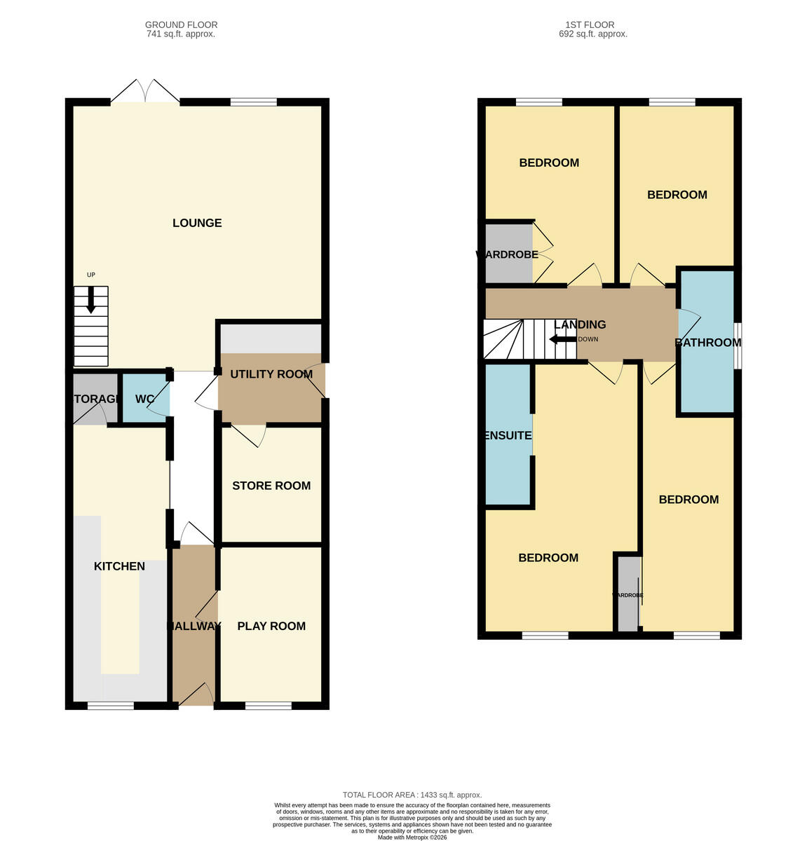Jubilee Drive, Wickford, SS11 floorplan