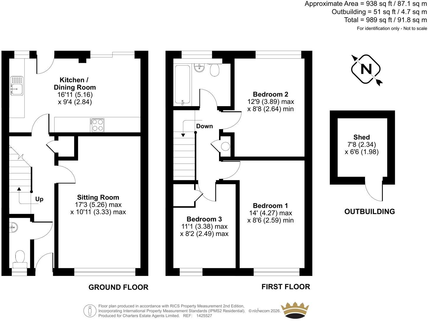 Blackheath Road, Farnham, Surrey, GU9 floorplan