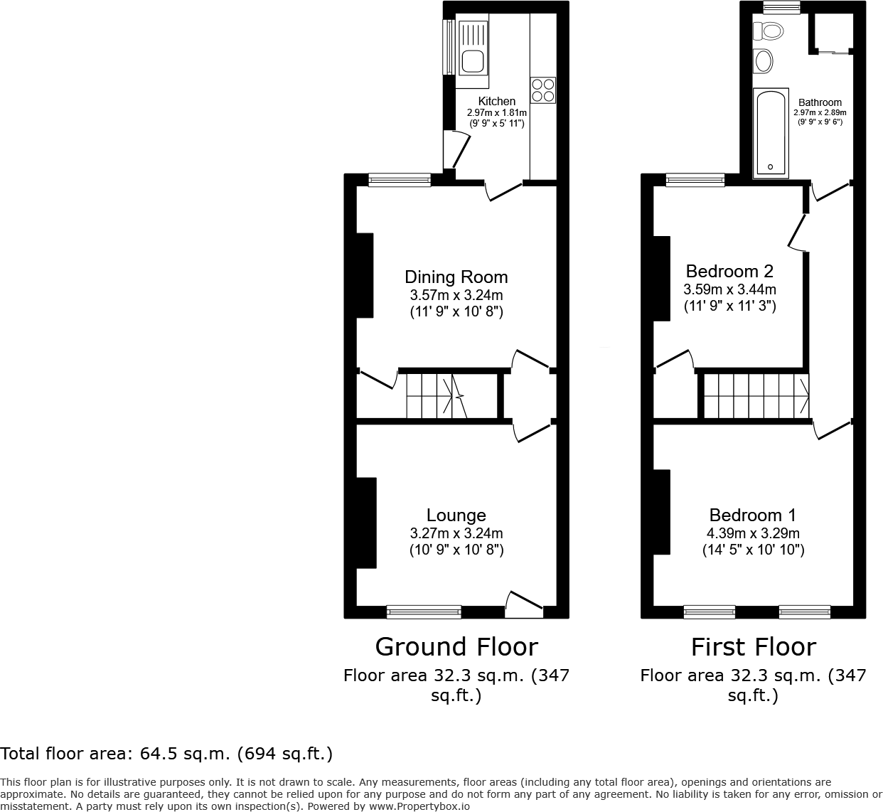 Sackville Street, Derby, Derbyshire floorplan