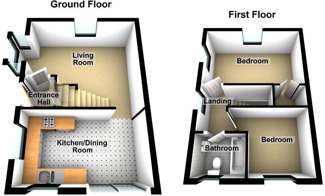 Battlebridge Close, Leominster floorplan