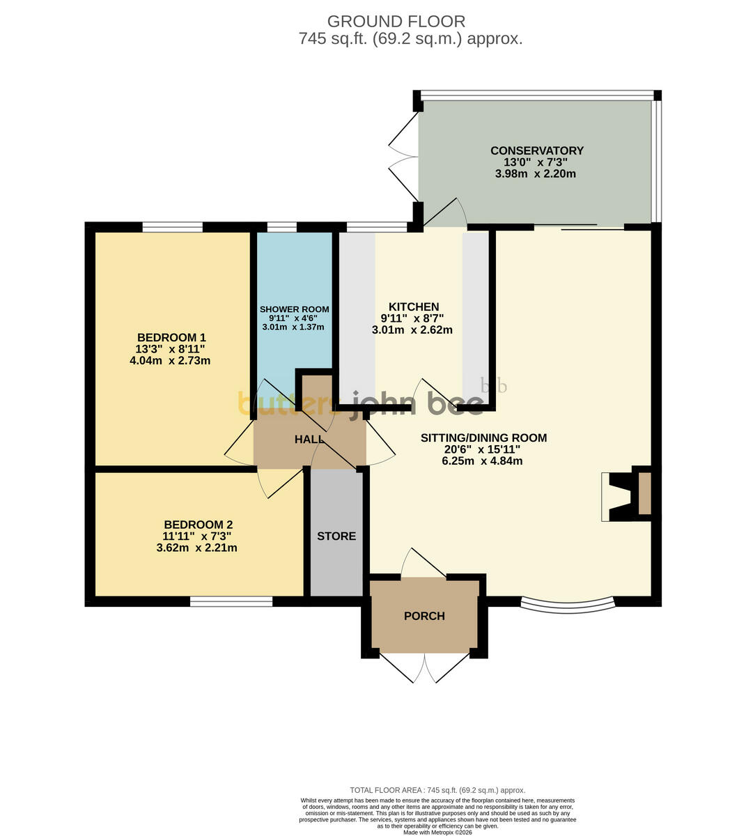 Melbourne Road, HEATH HAYES, Cannock floorplan