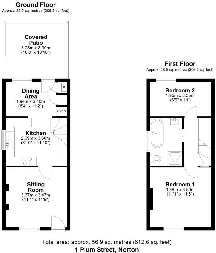 Plum Street floorplan