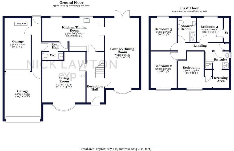 Oakwood Drive, Ravenshead floorplan