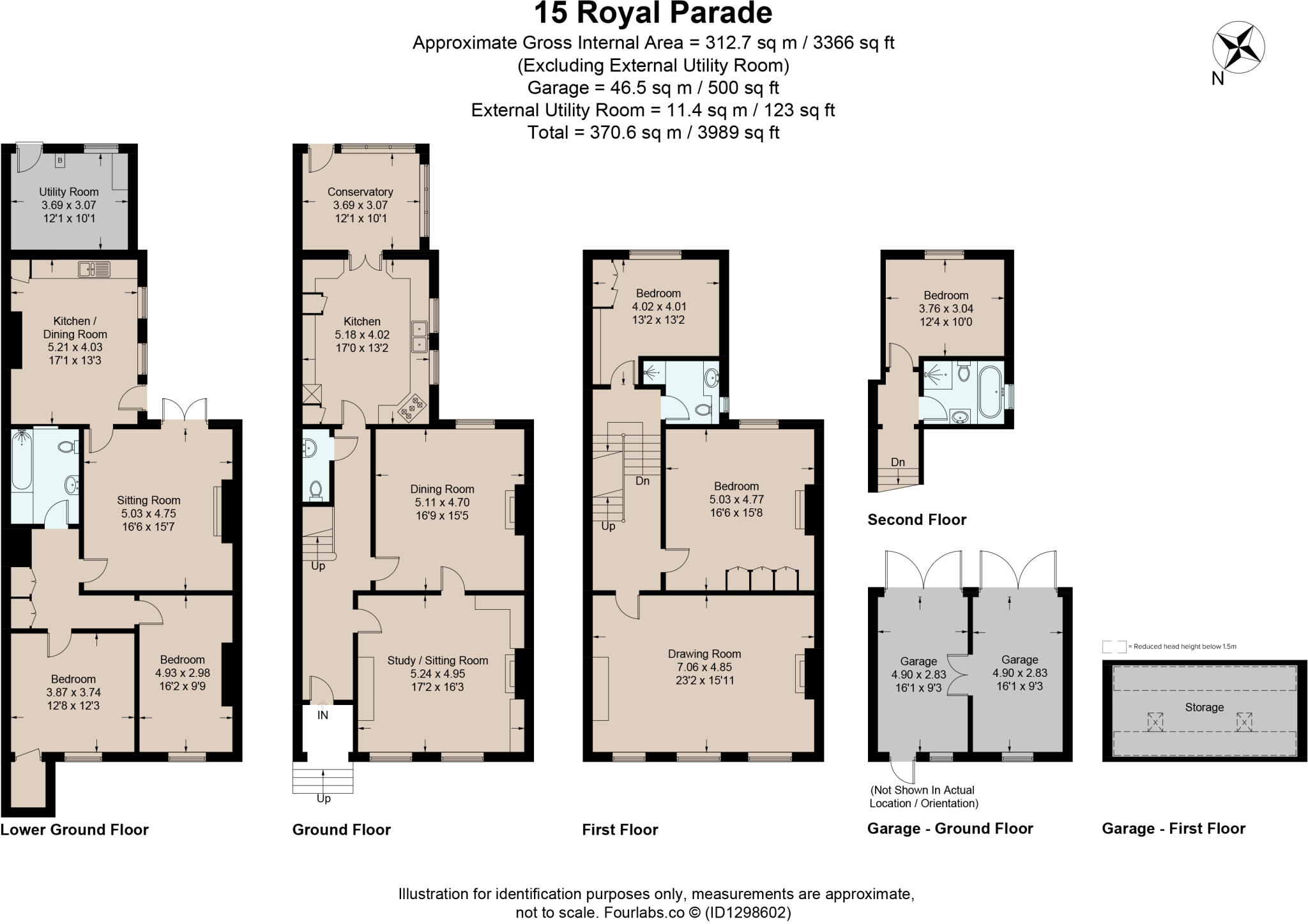 Royal Parade, Cheltenham, Gloucestershire, GL50 floorplan