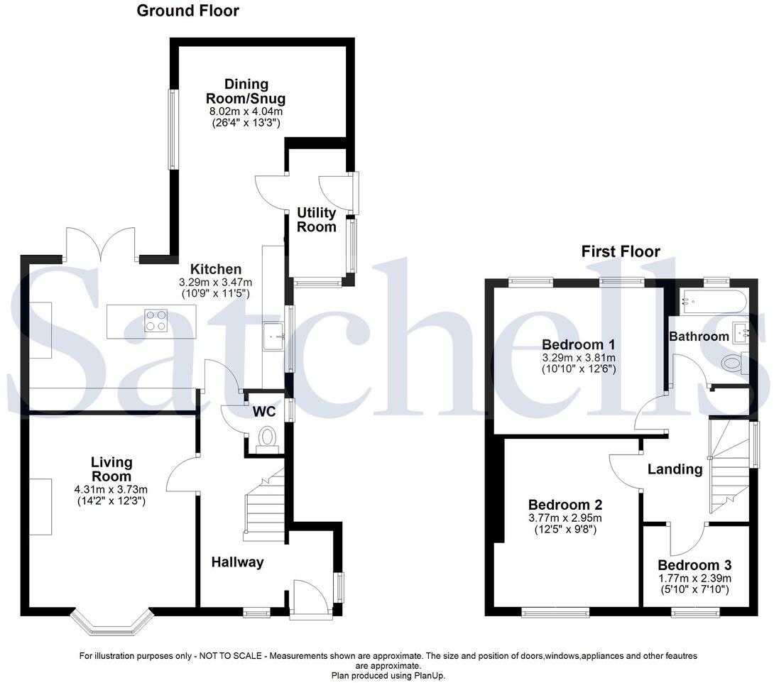 Prospect Road, Langford, Biggleswade, SG18 floorplan
