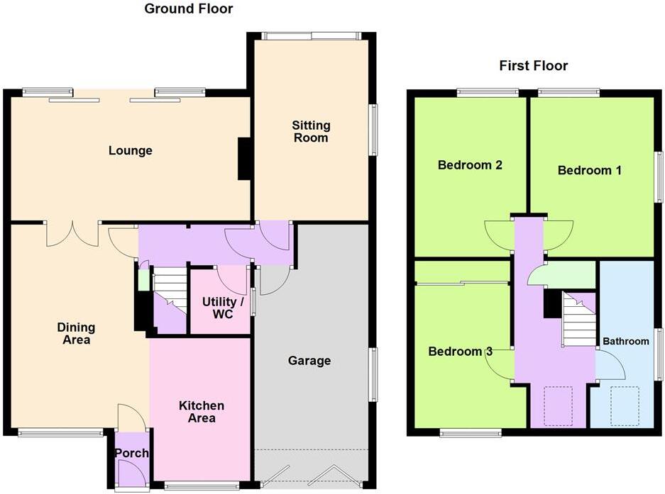Spinney Close, Pelsall, WS3 4LB floorplan