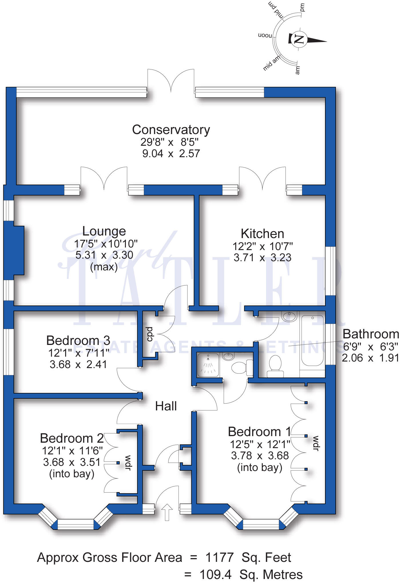 Rylands Hey, Greasby, Wirral floorplan