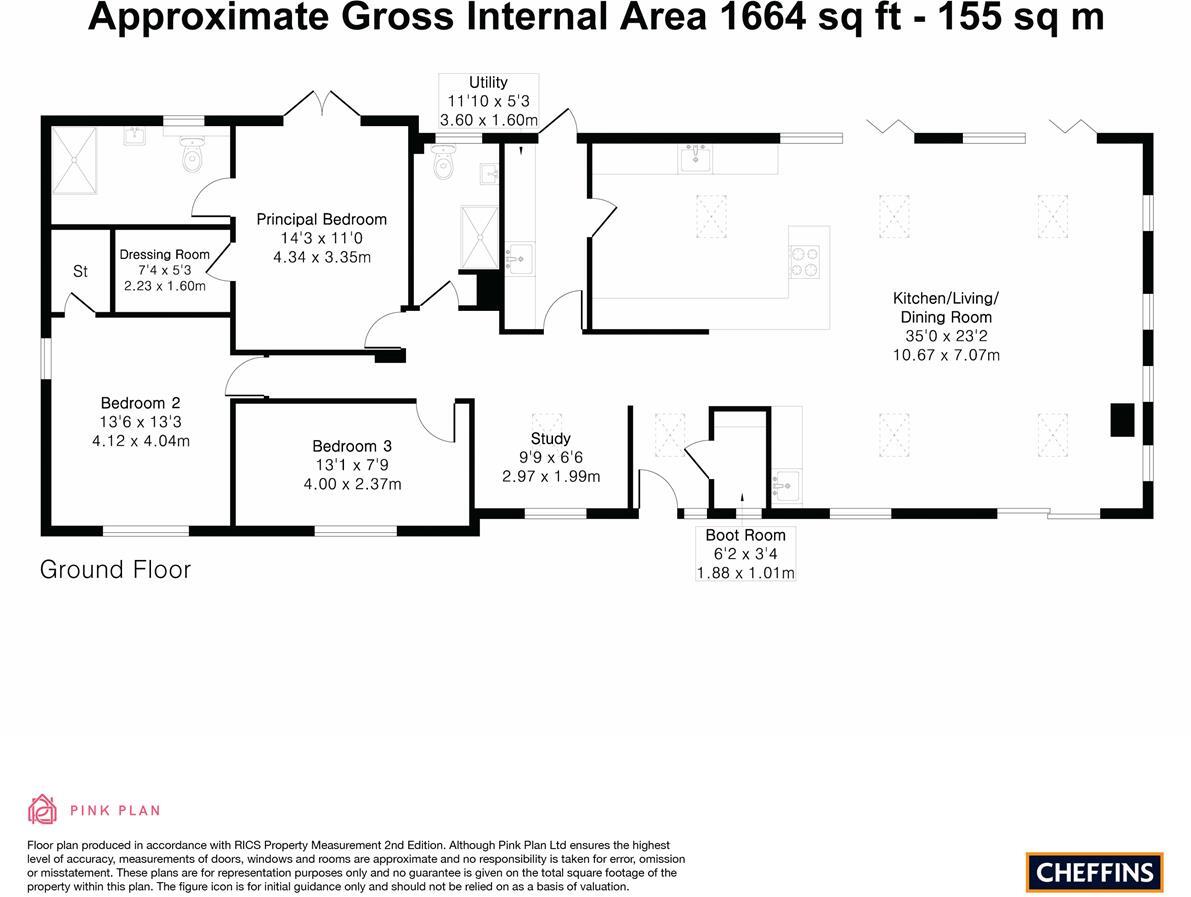 High Street, Little Abington, Cambridge floorplan