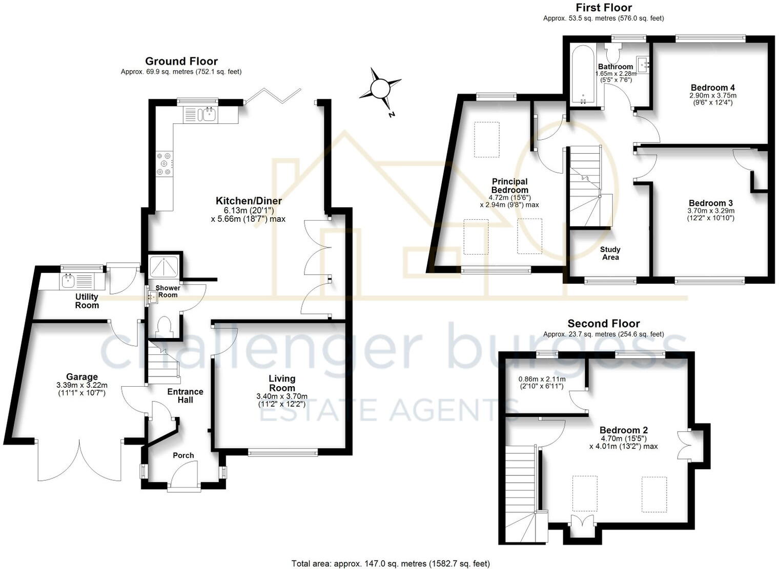Combe Avenue, Portishead, Bristol, BS20 6JS floorplan