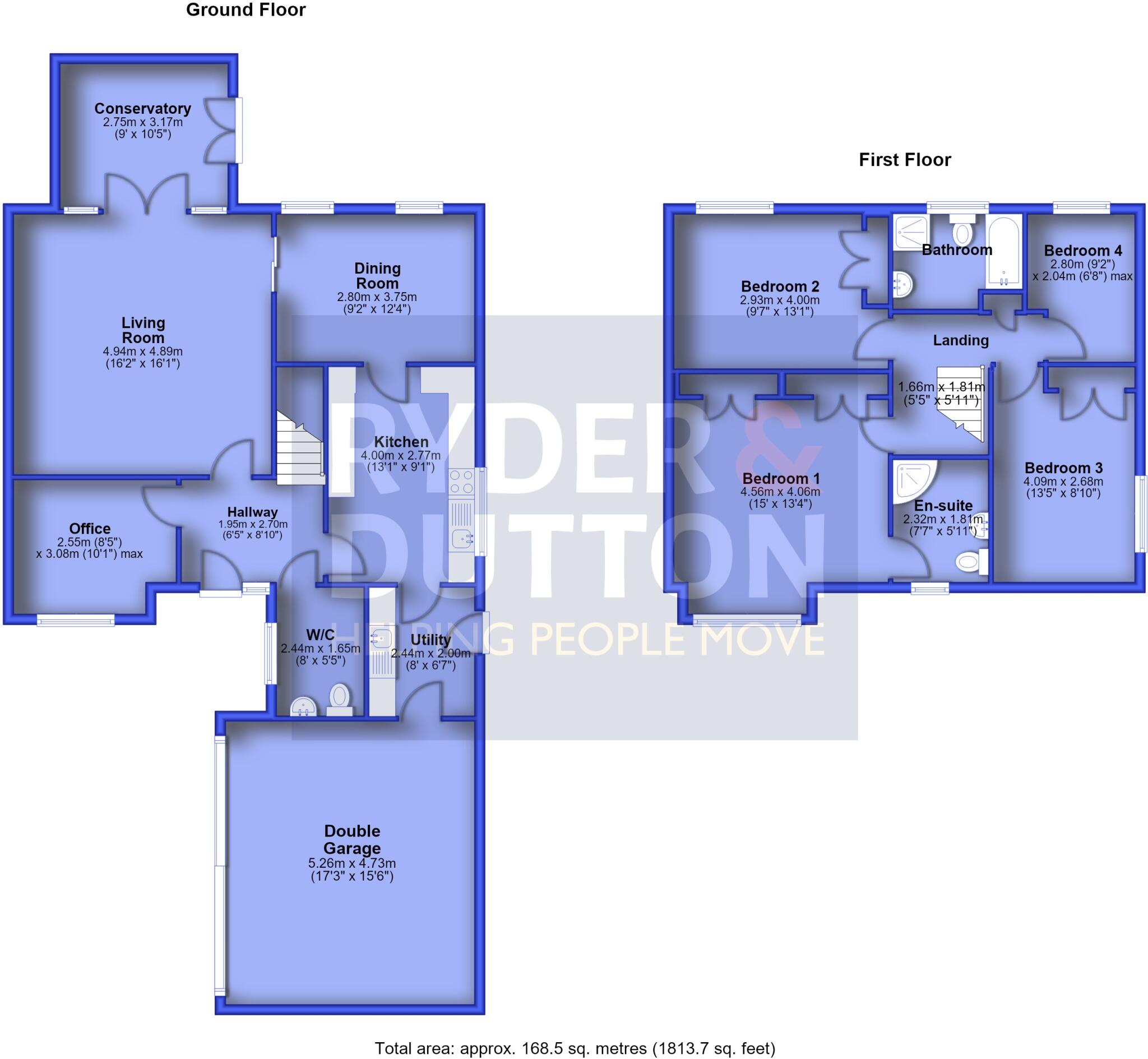 Hollinwood Drive, Rawtenstall, Rossendale, BB4 floorplan