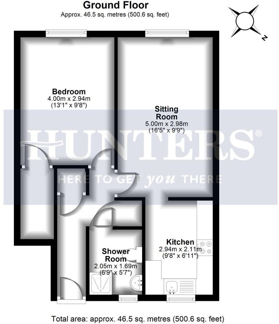 Button Close, Bristol floorplan