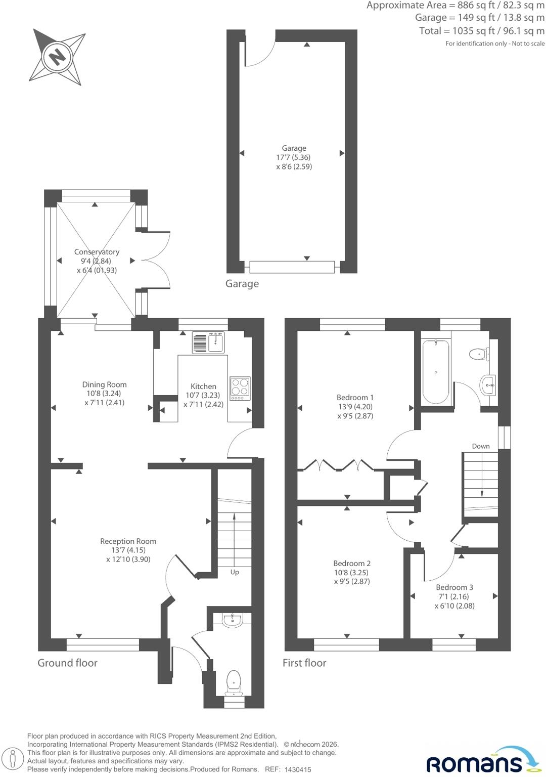 Benetfeld Road, Binfield, Bracknell floorplan