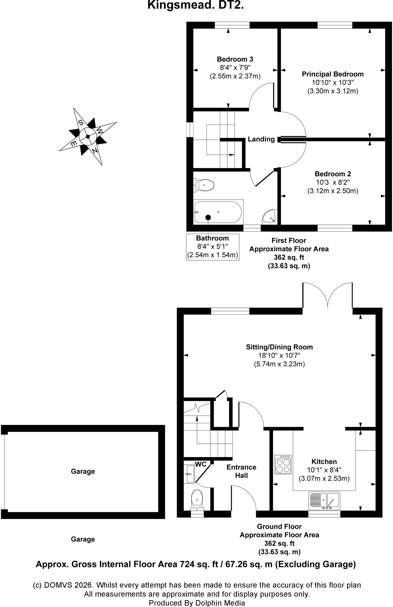 Puddletown, Dorset floorplan