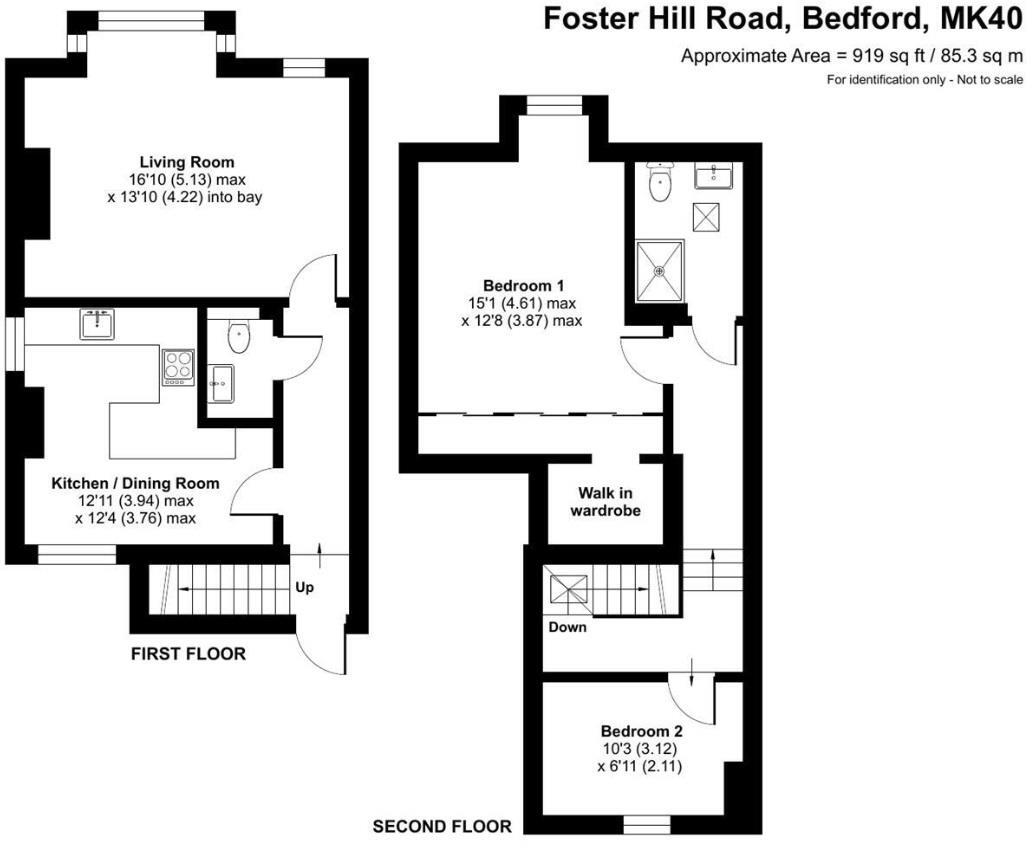 Foster Hill Road, Bedford floorplan