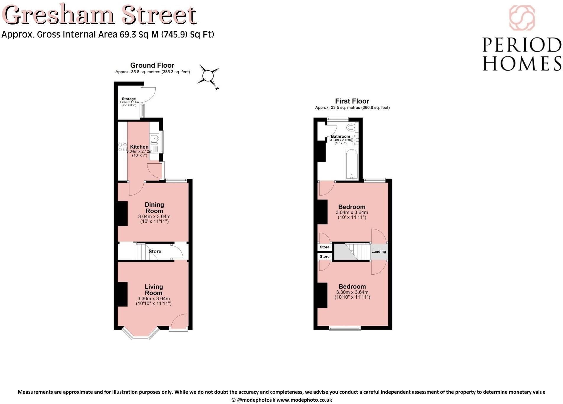 Gresham Road, Brentwood floorplan