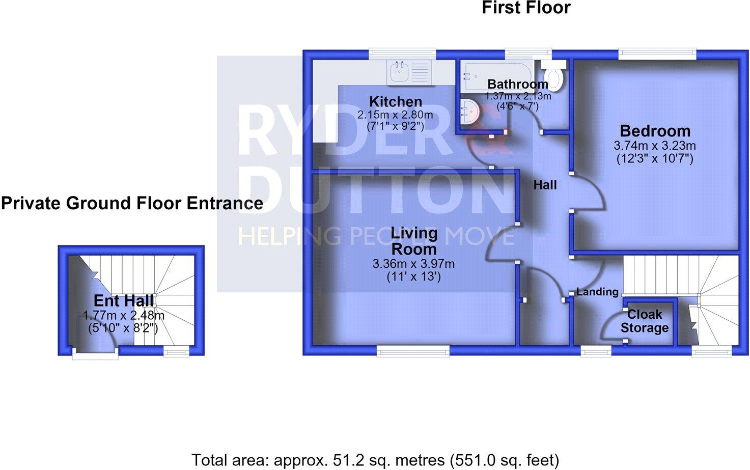 Kent Walk, Haslingden, Rossendale, BB4 floorplan