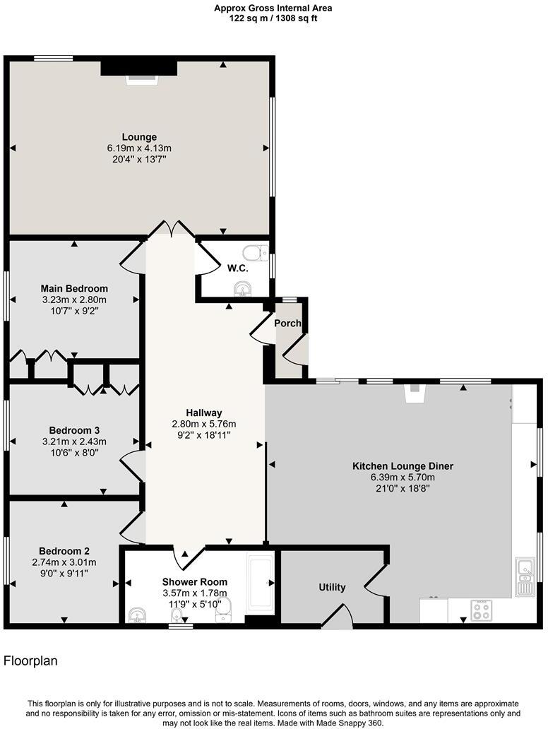 Garrs End Lane, Grassington, Skipton floorplan