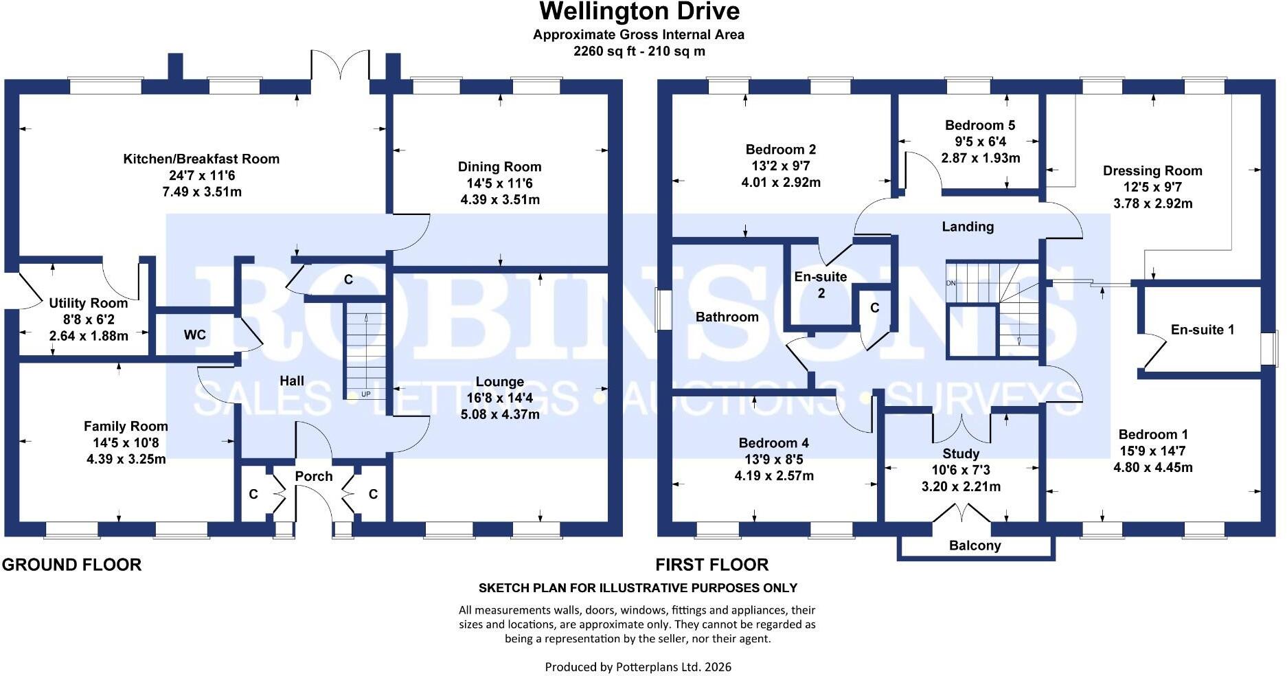 Wellington Drive, Wynyard, Billingham floorplan