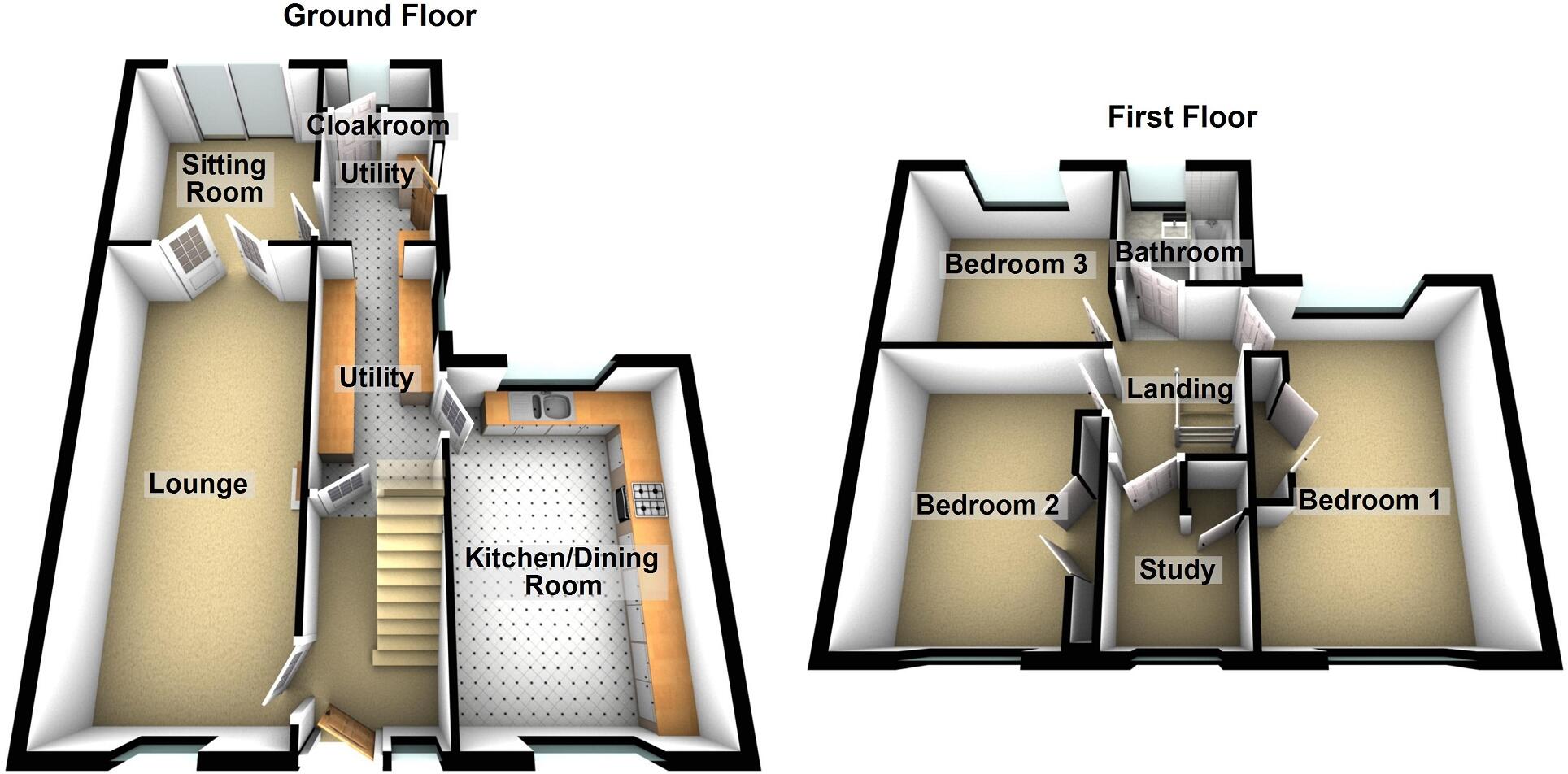 Lon Yr Ysgol, Rhos, Pontardawe, Swansea. floorplan