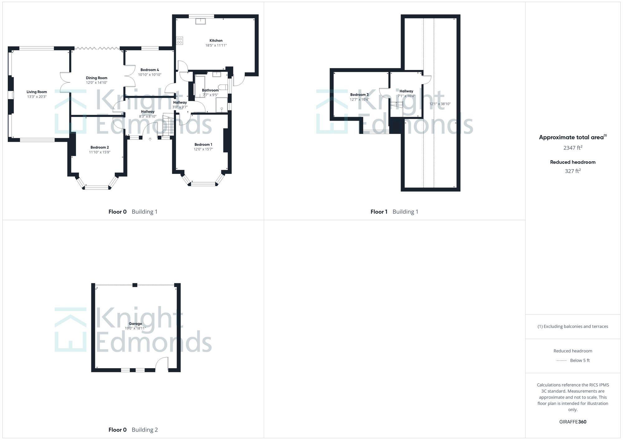 Vicarage Road, Yalding, ME18 floorplan