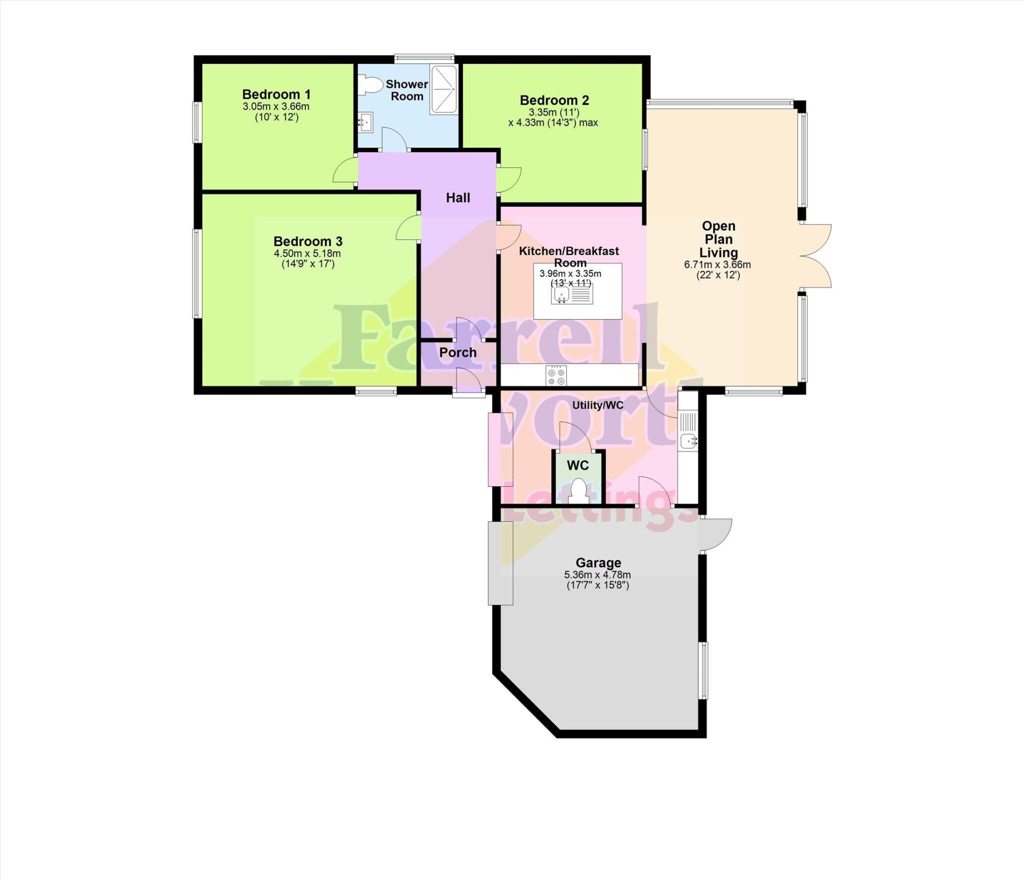 Longacre Close, Carnforth floorplan