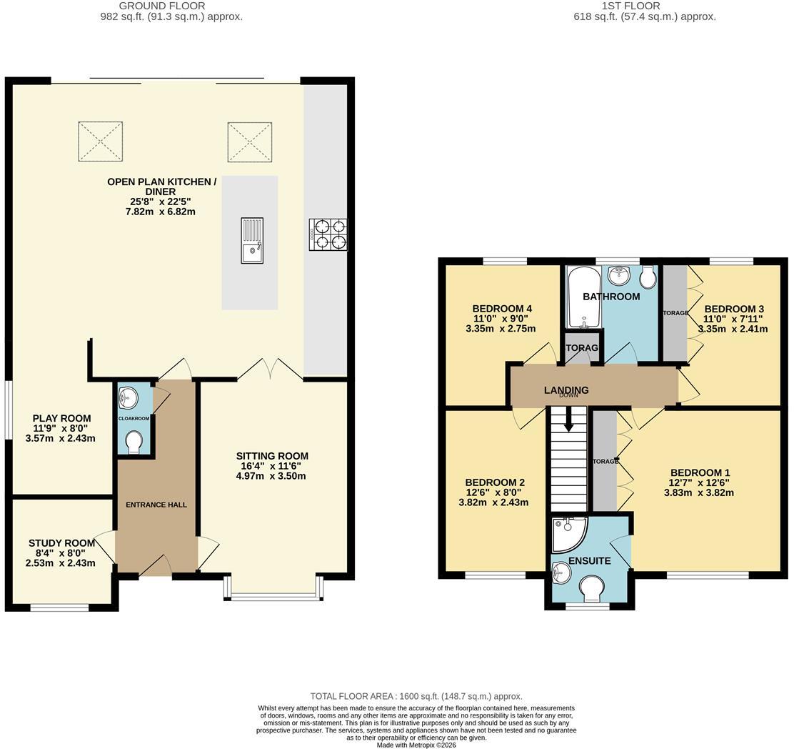 Wheatfield Close, Glenfield, Leicester floorplan