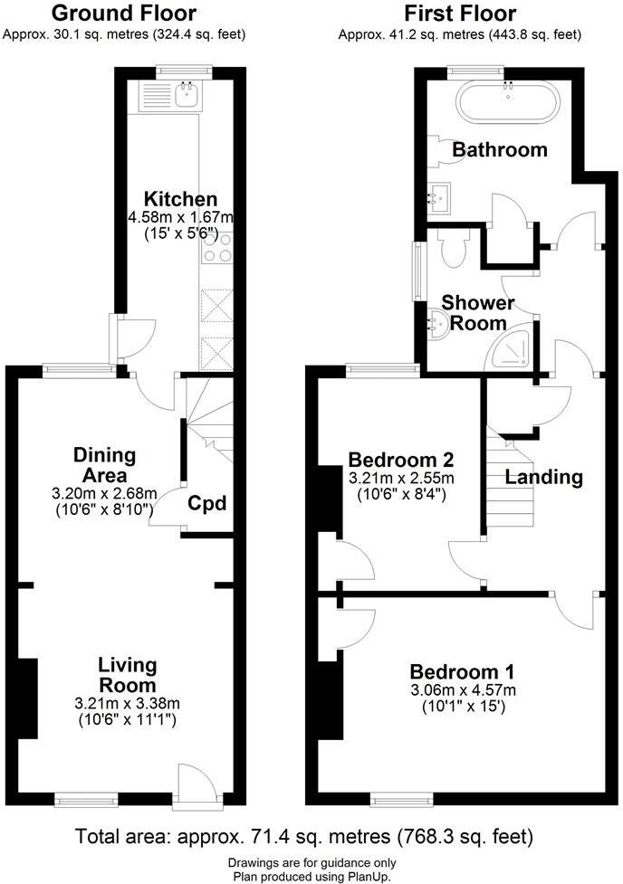 Hertford Street, Cambridge floorplan