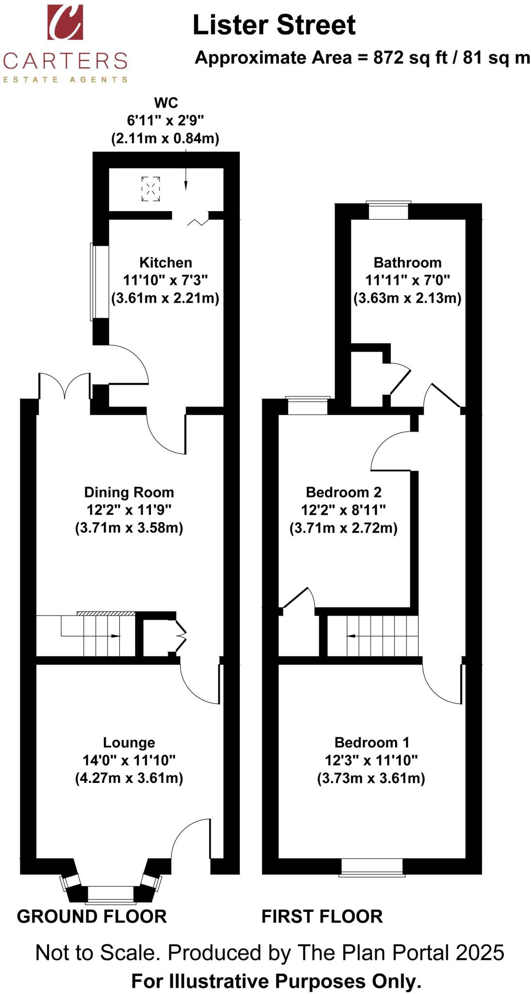 Lister Street, Nuneaton, CV11 floorplan