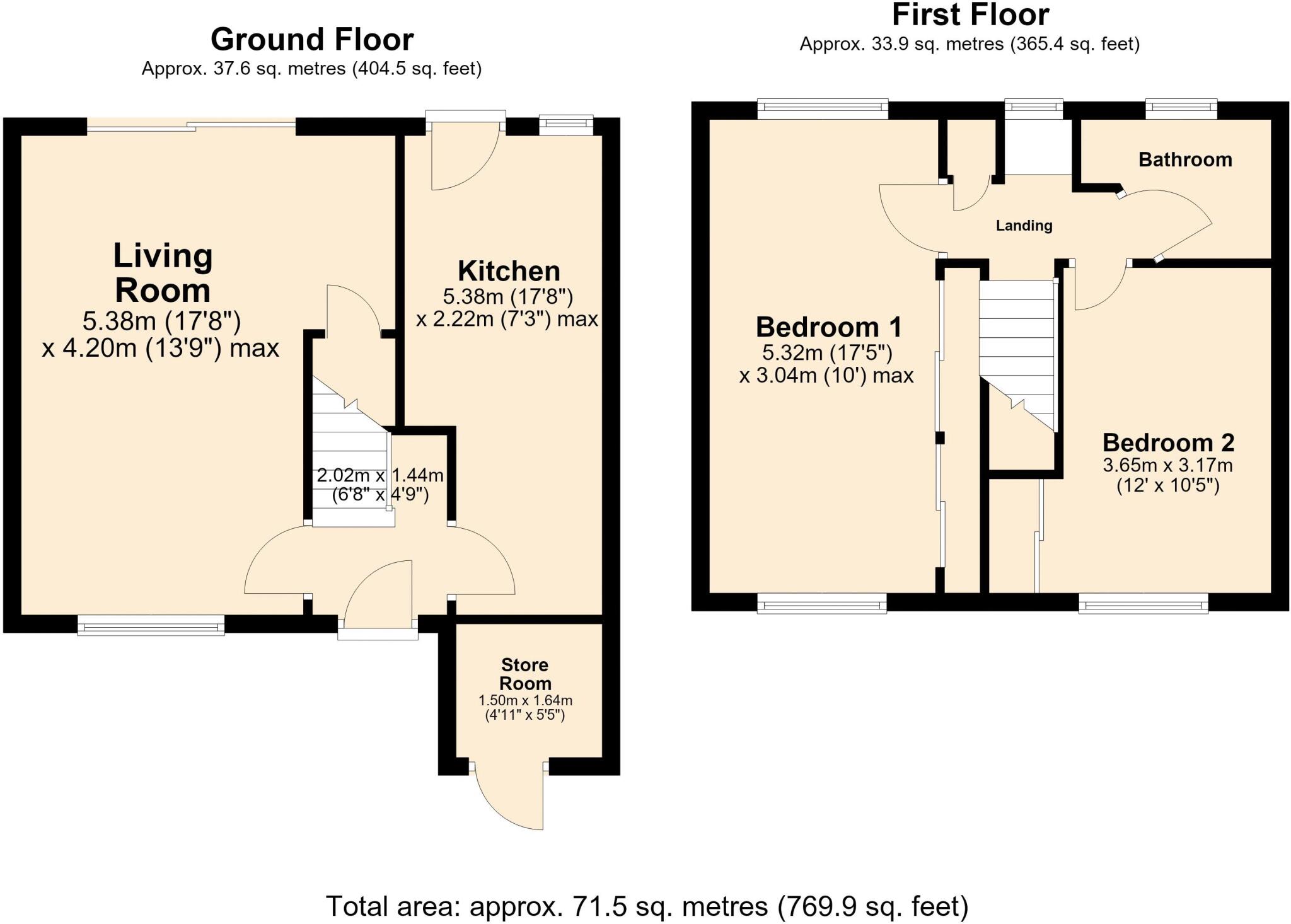 Hammond Close, Peterborough floorplan