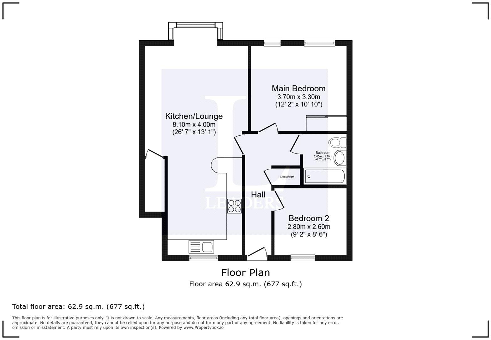 Highland Drive, Loughborough, Leicestershire floorplan