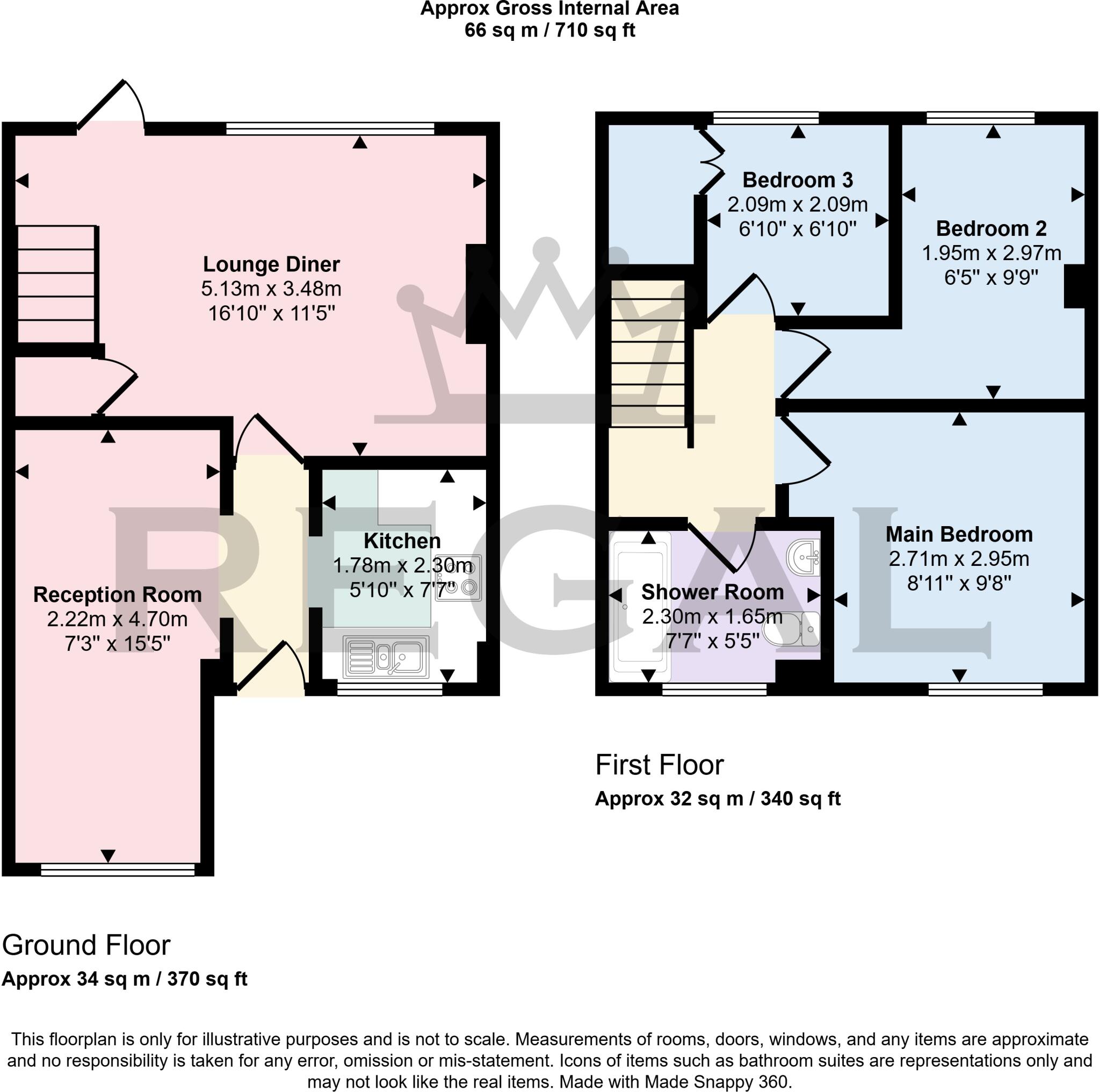 The Ridings, Bishopstoke, SO50 floorplan