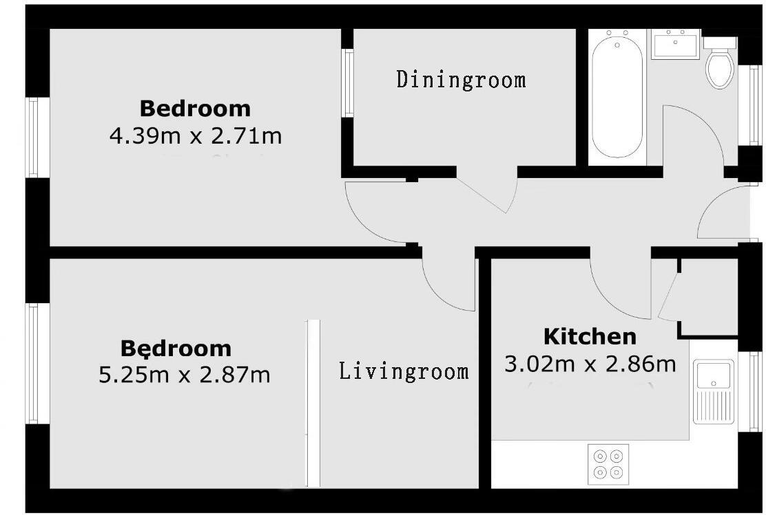 Gorman Road, London, SE18 [REF:GDhuhf] floorplan