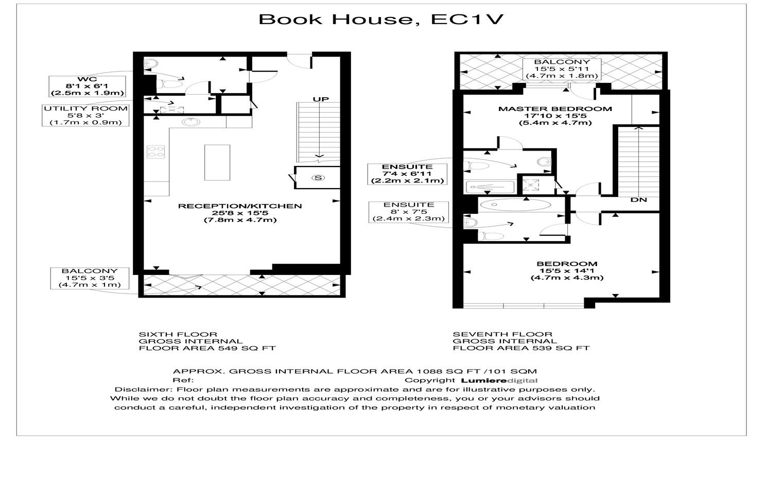 Book House, City Road, London, EC1V floorplan