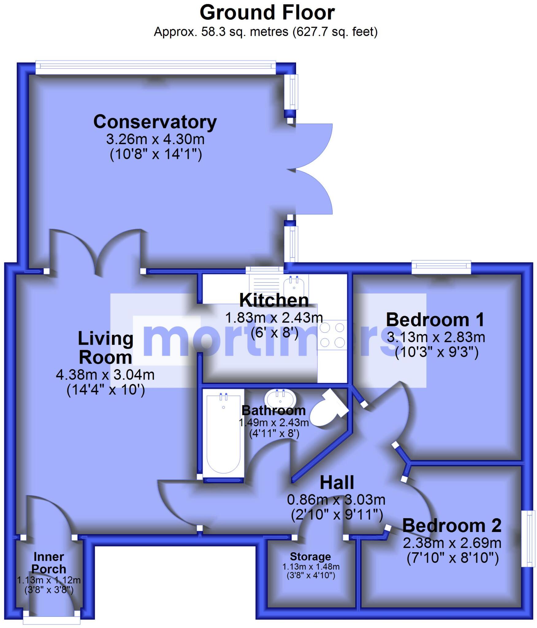 The Grove, Oswaldtwistle, Accrington, Lancashire, BB5 floorplan
