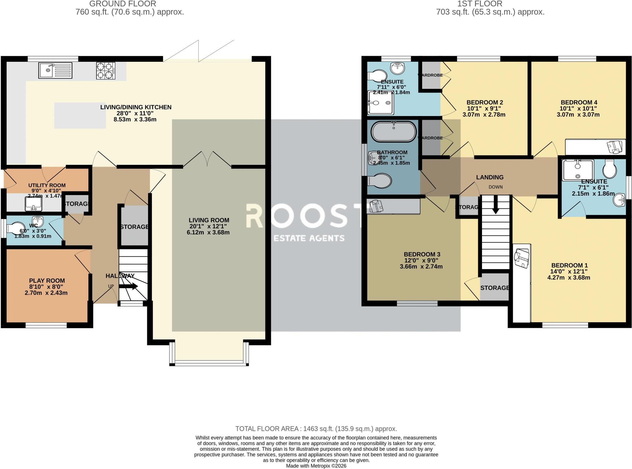 Forsythia Avenue, Healing floorplan