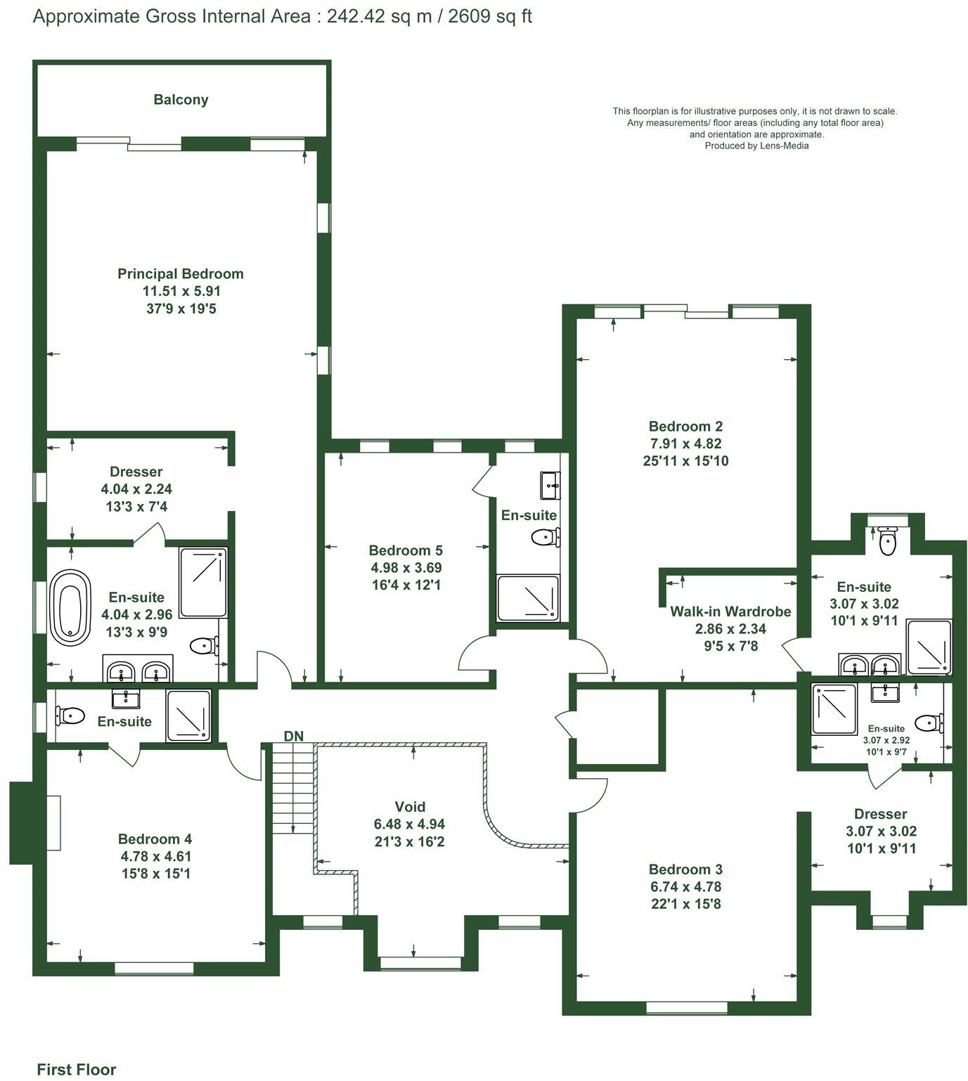 Marsh Lane, Longton, Preston, Lancashire floorplan