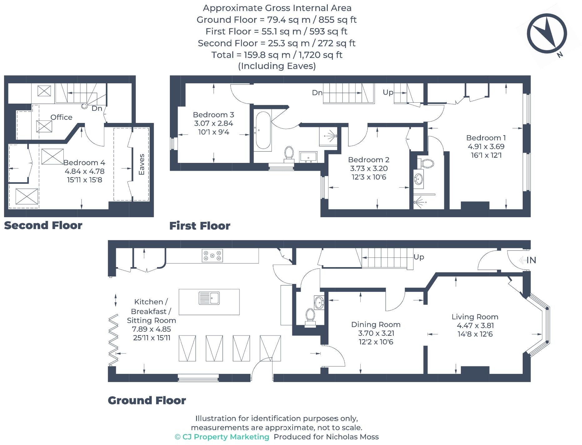 The Greenway, Chalfont St Peter, Gerrards Cross SL9 floorplan
