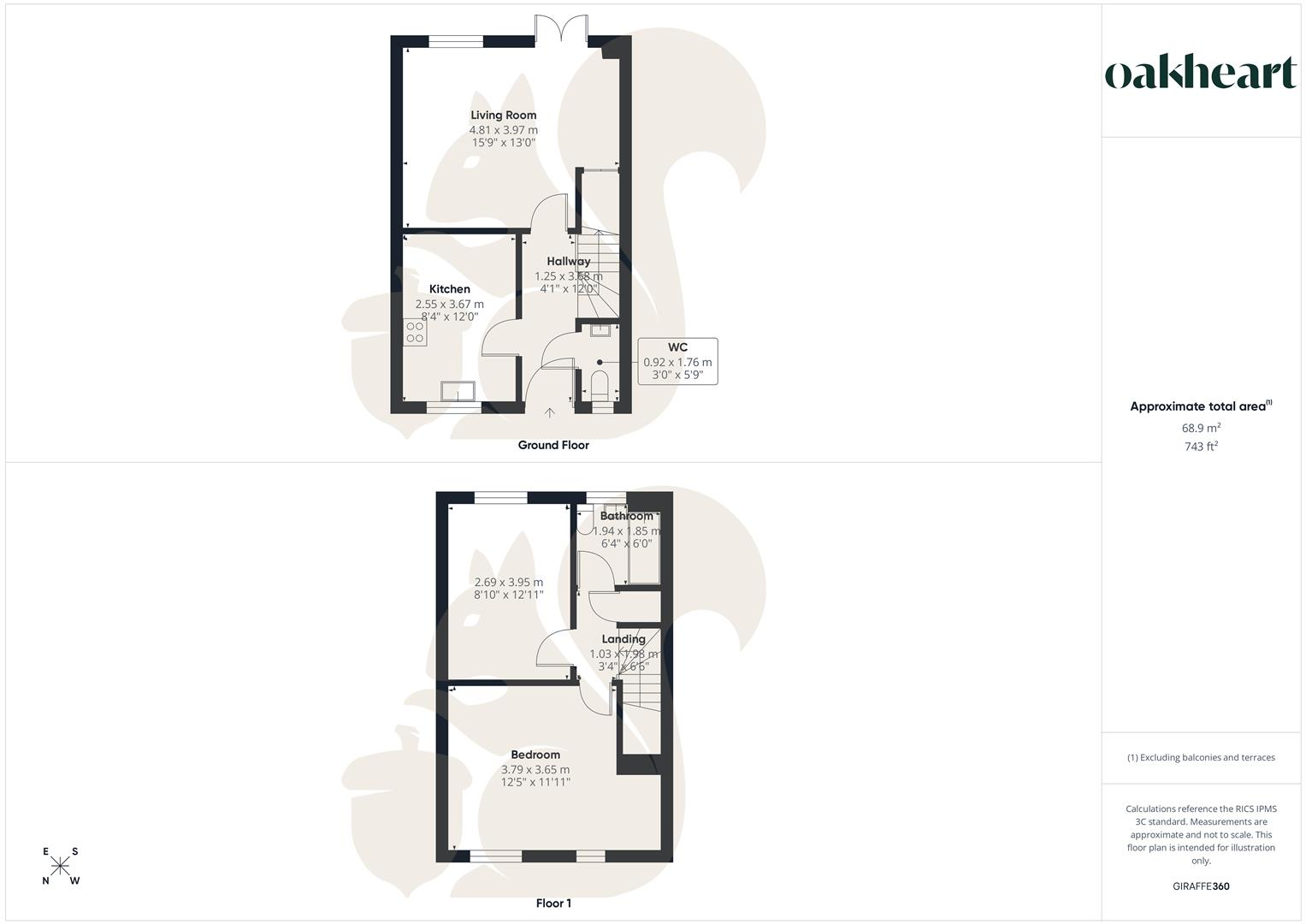 Ladder Field, Sproughton, Ipswich floorplan