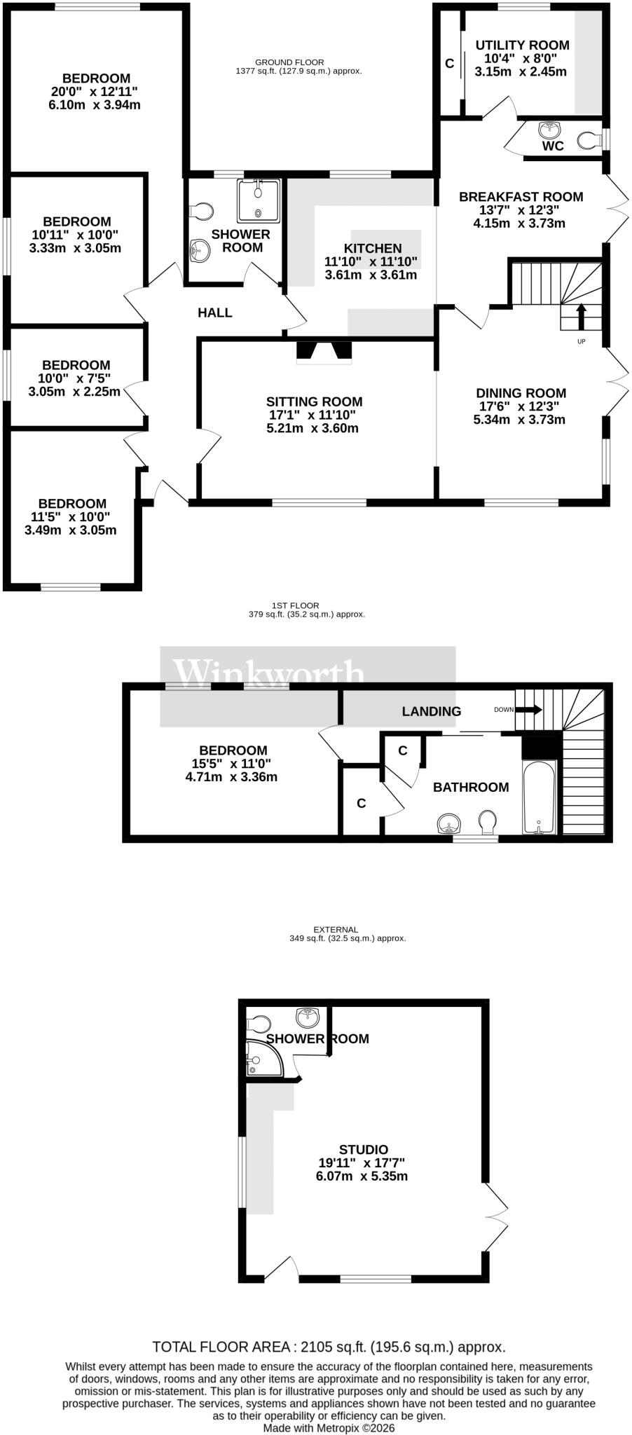 Kirstead Green, Kirstead, Norwich, Norfolk, NR15 floorplan