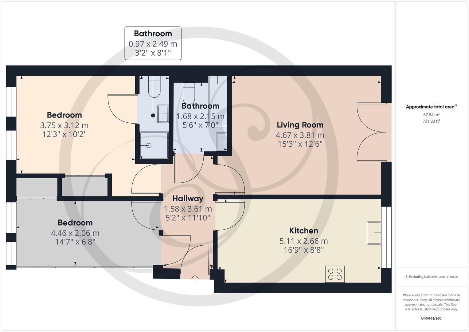 100A High Ash Drive, Leeds floorplan