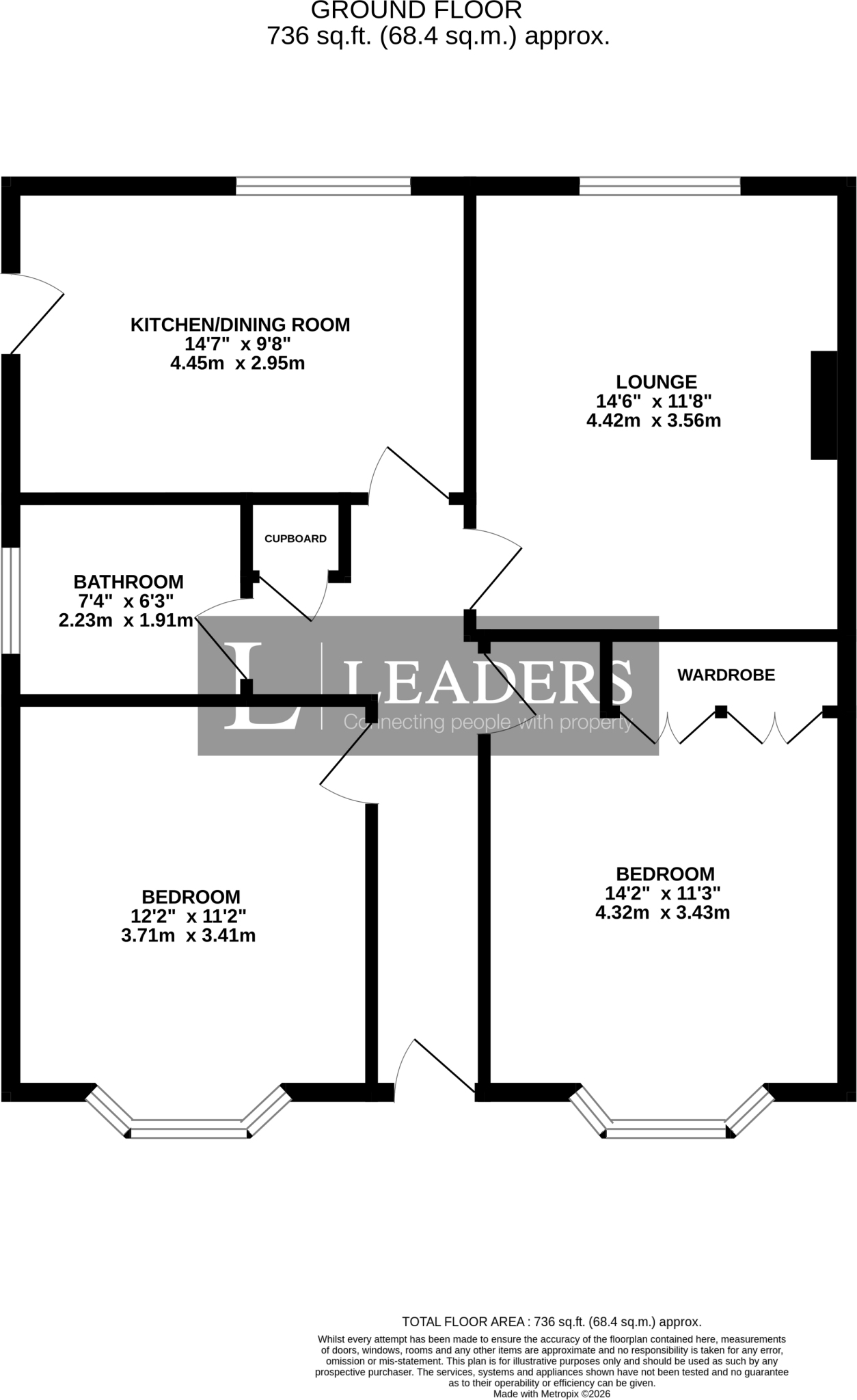 Oak Lane, Norwich floorplan